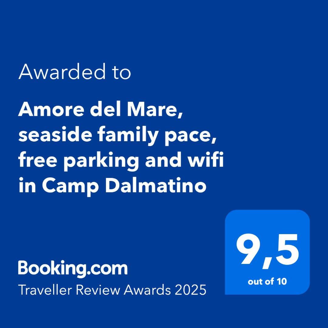 Amore Del Mare, Seaside Family Pace, Free Parking And Wifi In Camp Dalmatino Drage Bagian luar foto